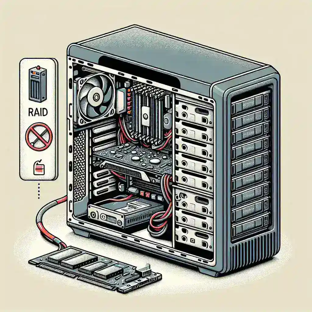 "Imagem ilustrativa mostrando o processo de desabilitar o RAID em um computador, incluindo opções de BIOS e configurações do sistema, para o guia completo 'Como Desabilitar o RAID em um Computador'."