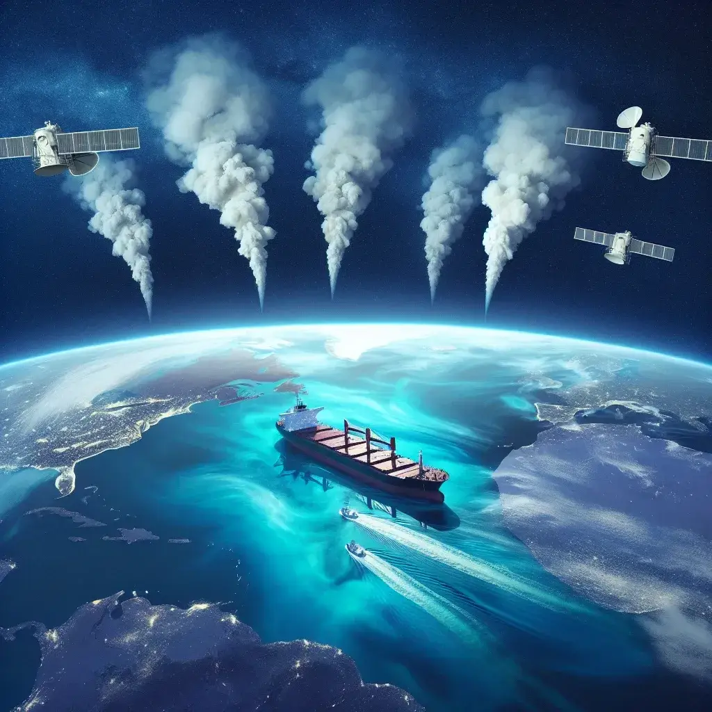 Satélites Medem Impacto de Poluição de Navios em Oceanos
